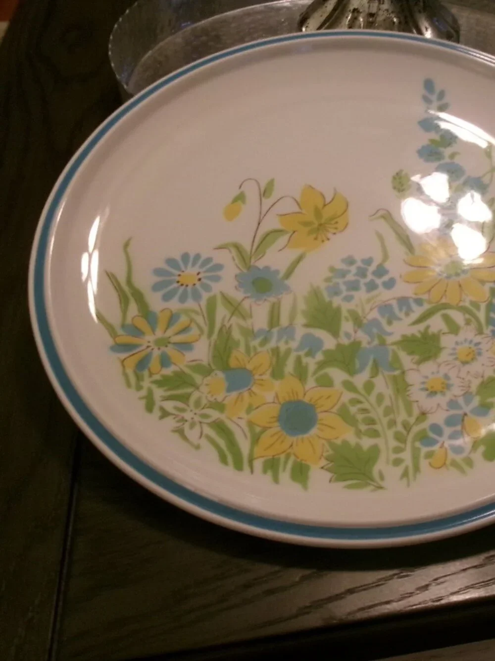 Vintage Mikasa Everfresh Pageantry Serving Plate 12 1/4